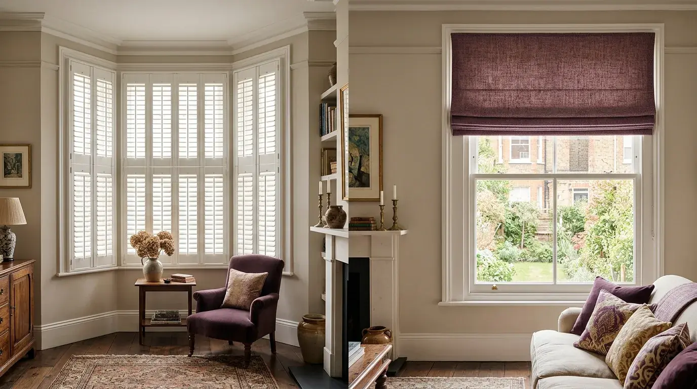 Plantation shutters vs blinds  - which is right for your home?