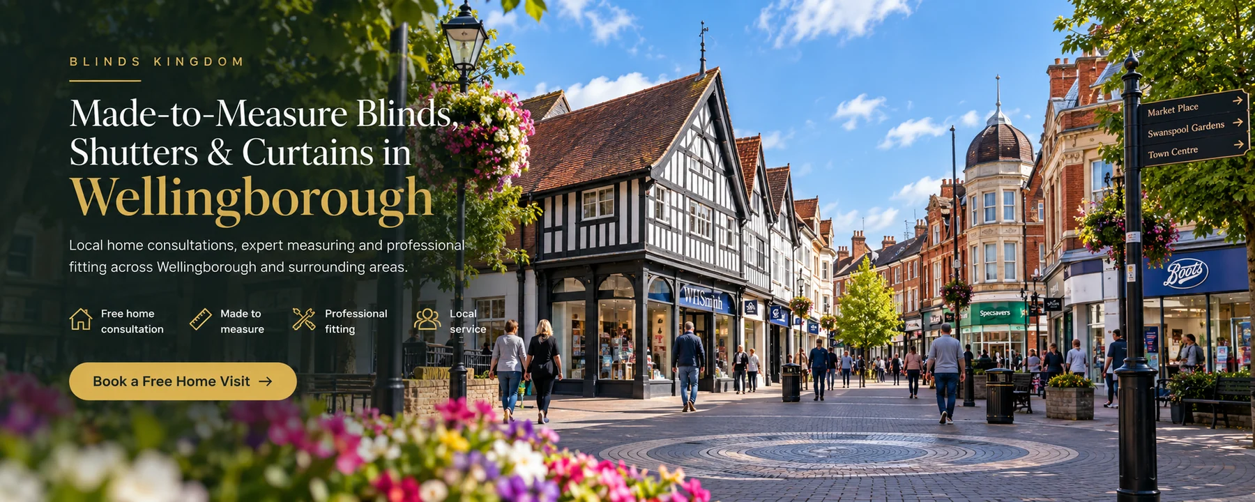 Wellingborough town centre